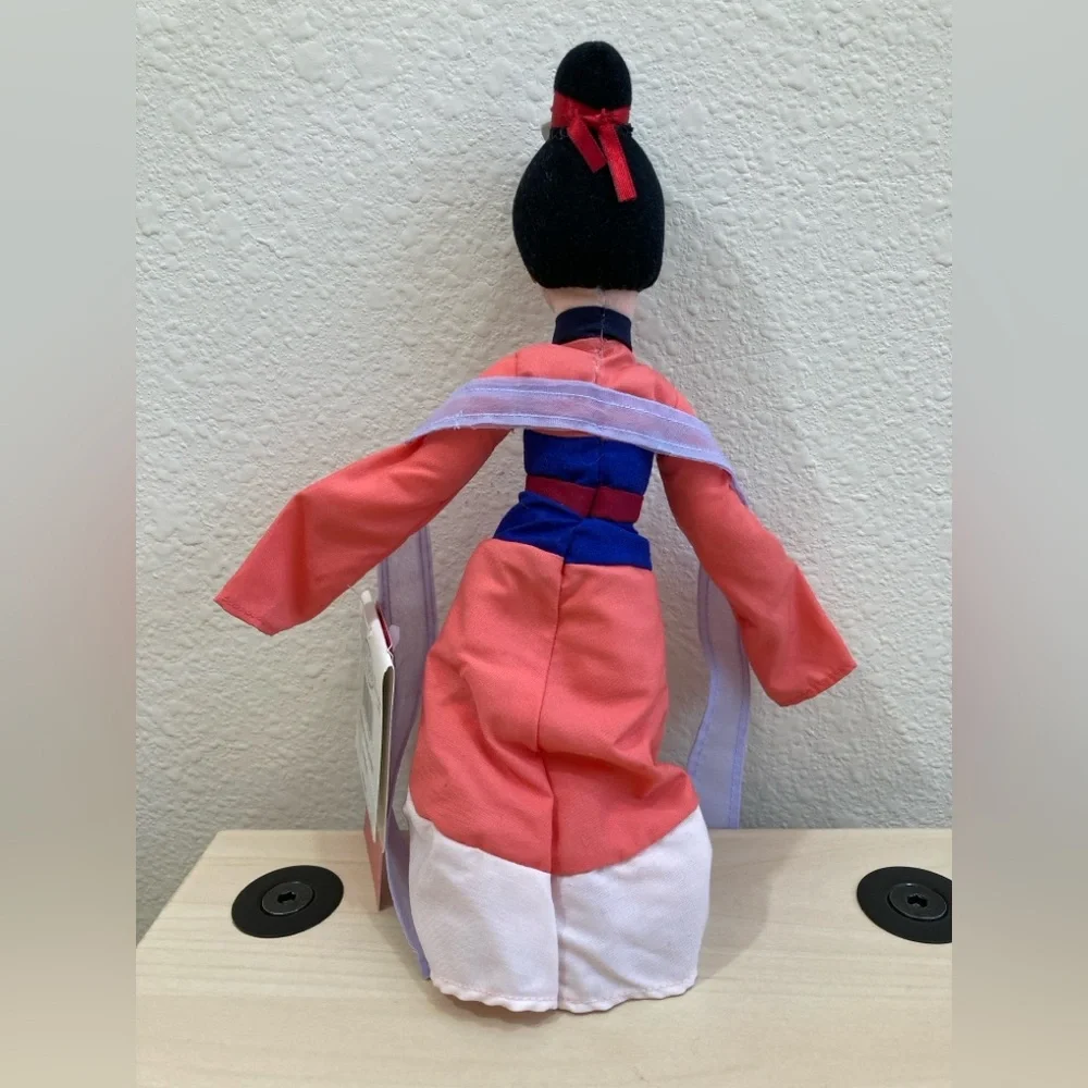 Disney Mulan Mini Bean Bag Plush Pink Matchmaker Outfit Collectible - Picture 3 of 11